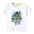CARLOS KAYLA我的世界dream大神衣服Minecraft儿童短袖t恤夏装时髦男半袖薄上 绿色 80CM(开肩扣)