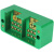 分线盒电线分线器二进八出12接线端子分线端子并线器220V明装 浅绿色