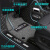 啼鱼23 24新款埃安AION S MAX汽车脚垫 专用大全包围车内地垫脚踏踩垫 双层 包门槛 黑米+灰色