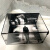 适用于科比纪念款鞋盒收纳盒透明aj球鞋防尘展示盒运动鞋收藏盒图可定制 透明科比女儿 358x262x180mm