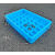 加厚塑料箱分格周转箱多格分类盒工具箱30格40格熟胶盒零件螺丝筐 30格外径60x40x12cm 蓝色加厚