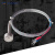 K型磁性热电偶表面强磁吸附式温度传感器磁性耐高温度探头感温线 1.5米强磁型80