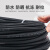 伊莱科（ELECALL）光伏电缆线太阳能电池板专用光伏连接直流电线  户外国标镀锡紫铜耐高低温阻燃 pv1-f6平方 100米（黑色）