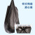得心 背心式垃圾袋 加厚垃圾袋黑色手提式背心式中号塑料袋工业商用一次性 加厚垃圾桶黑色塑料袋 45*63cm 30只/卷，1卷/包 黑色LQ502