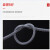 安达通 包塑镀锌钢丝绳 透明涂塑带胶钢丝绳带皮PVC钢丝绳 4mm200米 