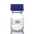定制 schott肖特瓶螺口蓝盖瓶透明透明丝口蓝盖试剂瓶25 50 100ml德国肖特瓶 100ml德国肖特瓶