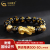 中国黄金（CHINA GOLD）黄金手链转运珠首饰品貔貅男女款六字真言足金618情人节礼物男士 黄金手串 12mm六字真言 约2g-单貔貅