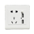 USB插座面板规格 五孔单USB