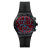 斯沃琪（Swatch）瑞士手表 绯红传说 夜光三眼计时码表时尚石英表 节日礼物 YVB417