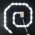 KEDOETY圆形吸顶灯led灯芯替换芯方形灯带三色变光灯盘灯泡磁吸灯片光源 直径14.厘米18.瓦 白光
