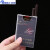 定制铝合金烟盒0支装个性创意翻盖磁扣防压中华利群软硬整包烟盒 0透明