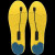 脚踩震动器双向一对一提醒器同步振动小型传感器互振魔术鞋垫 2个震动器+2双盲人脚踩鞋垫