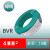 电线BVR1.5/2.5/4/6平方国标单芯多股软线工程家装软线 BVR 4平方 绿色 100米/卷 1
