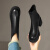 迪芙斯（D:FUSE）切尔西靴女冬季新款保暖加绒切尔西靴子短靴DF3411614F* 黑色 加绒  35