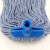 500g分色棉纱棉线清洁墩布吸水老式商用铝杆传统 蓝色拖把