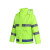 阿力牛 ASF284 新式反光雨衣套装 防汛防暴雨劳保雨衣 蓝格荧光绿 XL 