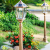 鲁殊丰欧式花园照明景观灯户外别墅草坪庭院落地灯-古铜色太阳能款2.2m