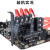 10口PCI-E转SATA转接卡机械硬盘扩展卡pcie x1 x4免驱直通2U半高 8口X1免驱