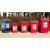 废弃口罩专用垃圾桶分类垃圾桶定点收集果皮箱公共场所回收箱带盖废弃口罩专用垃圾箱 MT-X72(45L)