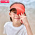 耀王夏季儿童空顶太阳帽男女童防晒透气舒适棒球帽子ER-TZ-3271 红色