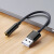 京斯坦 USB转3.5mm音频转接头适用电平板耳机转换线 耳麦USB转耳麦连接线 银灰色（1米）3条