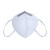 君御 防尘口罩 KN95工业防灰尘打磨防护一次性成人白色口罩 环保装 50只/袋 G9521