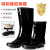 适用上海工地工作男女橡胶雨鞋牛筋底中筒雨靴劳保水鞋防滑雨靴 上海中通雨鞋 品质和双钱类似 39