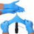 一次性丁腈手套PVC复合乳胶手套耐磨防水防酸碱 蓝色复合丁晴-10只袋 中码M