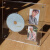 高档CD小卡展示架卡砖小红书周边唱片框专辑多宫格相框收纳盒透明 定制规格3+3+3mm