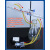 化学实验室蒸馏水冷凝器减压蒸馏装置蒸馏冷凝管装置抽水吸水泵 冷凝循环装置