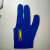 【】台球手套 球房台球公用手套台球三指手套可定制logo 美洲豹普通款蓝色