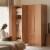 原始原素全实木衣柜现代简约对开门大衣橱家用卧室橡木储物柜A3043 五门-1.99*2.4米