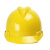 ABS安全帽 颜色：黄色；样式：V式；印字：带印字