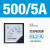 德力西电流电压表指针式安培表6L2-A直通30A50A 测压450V500V [6L2-A 电流表] 500/5A 外形8080