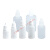 滴瓶  塑料瓶子带盖密封滴瓶塑料挤压小瓶分装瓶眼药水瓶液体瓶 10毫升(100个)+漏斗