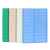 世泰 20片装载玻片晾片板 无盖带隔断 适用标准尺寸(25x75mm/1x3)的载玻片 PS材质 蓝色 1只/塑料袋