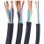 电缆线YZ2 3 4 5芯1.5 2.5 4 6平方橡胶软线铜芯护套线电源线 5芯*4平方10米