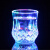 珍灶发光水杯七彩创意魔术闪光杯遇水倒水感应会亮的变色神奇杯子 爱心杯3个  280ml