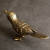 笛央黄铜摆件鸟装饰工艺品礼品铜家居聚财复古喜鹊小铜器手把件 喜鹊摆件