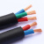HKNA纯銅芯橡胶电缆2 3 4 5芯10 16 25 35 50平方铜芯耐磨软电缆YC 5X10(4+1)平方 1卷
