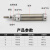 亚德客小型迷你笔型气缸PB 6101216X10X15X20X50X75-80-100-SU 米白色 PB10X125-S-U