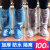 防雨鞋套一次性防水加厚耐磨下雨天户外养殖外穿靴套防滑防泥漂流 蓝色加厚长筒-100只  均码