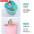 爱贝迪拉（AIBEDILA）爱迪拉儿童洗澡桶家用浴桶宝宝泡澡桶婴儿大号洗澡盆浴缸小孩沐浴 加厚蓝(0~6岁)黄鸭2+海洋球5+水