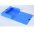 HKNA文件盒档案盒塑料文件夹A4收纳盒50个装蓝色35mm背宽