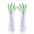 东部工品 护手套超薄耐用清洁手套洗碗洗衣服乳胶手套 M绿色（3双） 