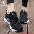 乔丹女鞋运动鞋24夏季新款网面休闲透气软底跑步鞋鞋子士女跑步运动鞋 黑色/乔丹白 35