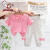 奥特曼婴儿衣服夏季超洋气可爱短袖分体套装六7八9十个月一岁女宝宝夏装 粉色 80cm