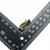 多耐福 UTX 简易织带套 收尾夹 扣具夹DIY背包配件 黑色内宽50mm