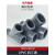 PVC斜三通UPVC塑料管道45度三通深灰色Y型三通加厚管子配件加厚 DN32 1.2寸 内径4 DN206分内径25mm深灰色胶水