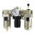 气源处理过滤器三联件AC2000/3000/4000-02-0304油水分离器调压阀 AC4000-04配4mm接头